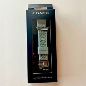 Coach Apple Watch band